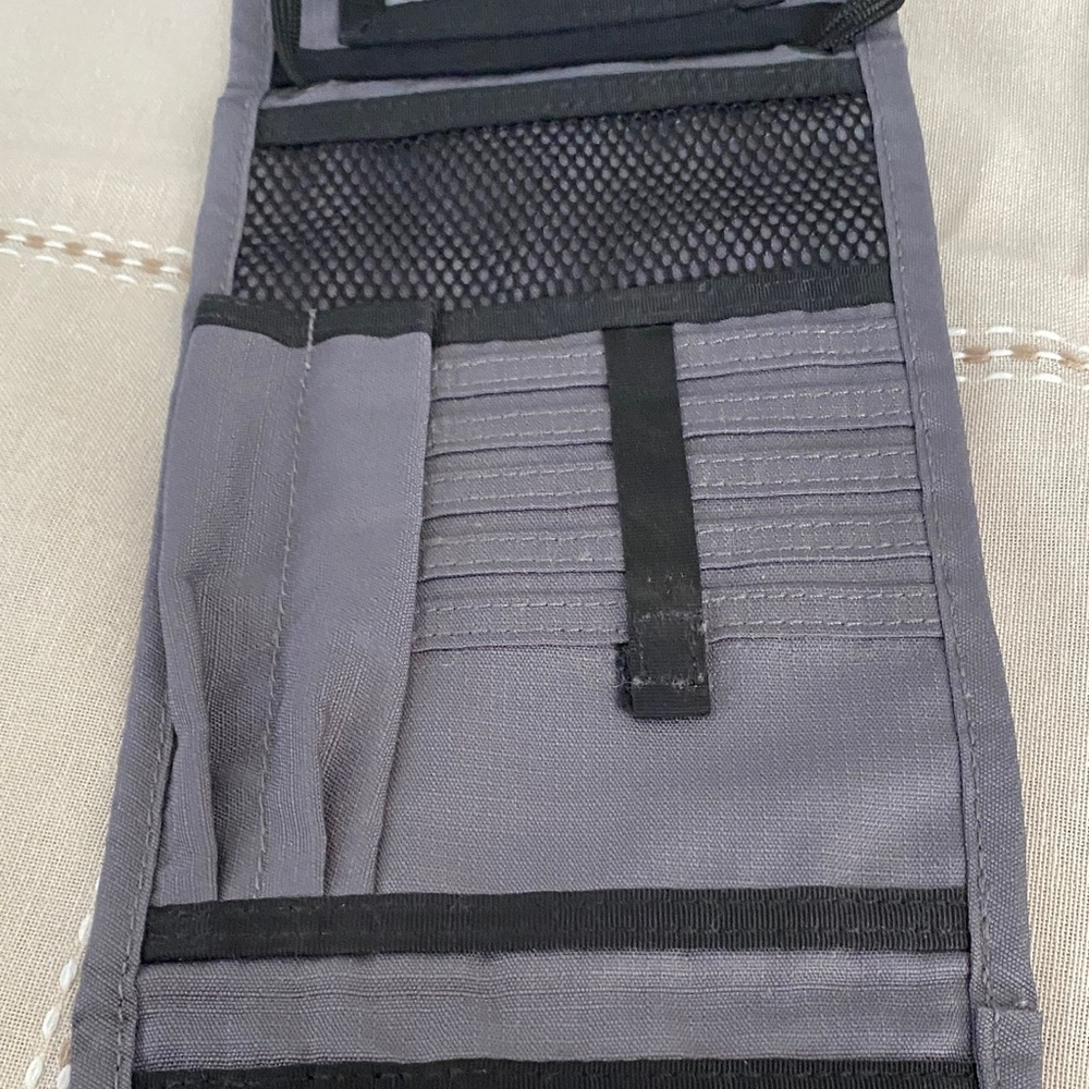 L.L. Bean Charcoal Belt Bag with Black Strap - Picture 6 of 14